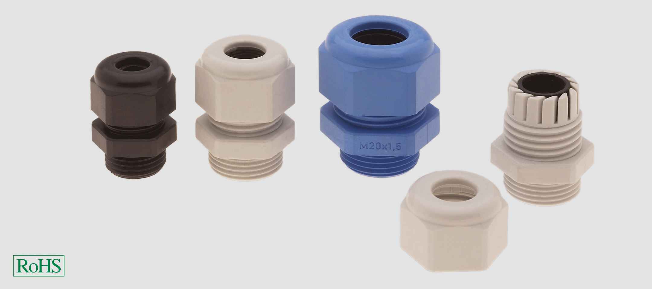 HELUKABEL ITALIA SRL - HLK99527 HSK-METRICA-P GREY RAL7035 M63X1,5QM