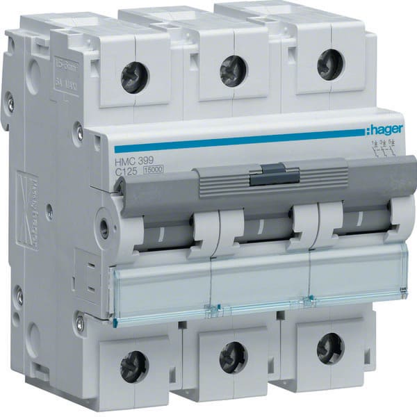 HAGER - HAGHMC399 LS-Schalter 3 polig 15kA C-125A 4.5M