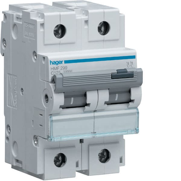 HAGER - HAGHMF299 INTERRUTTORE AUTOMATICO 2P 125A10 KA C 3