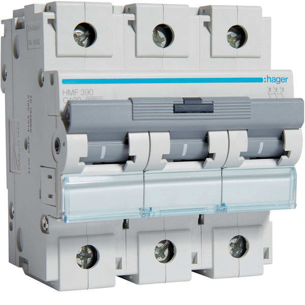 HAGER - HAGHMF390 INTERRUTTORE AUTOMATICO 3P 100A10 KA C 4