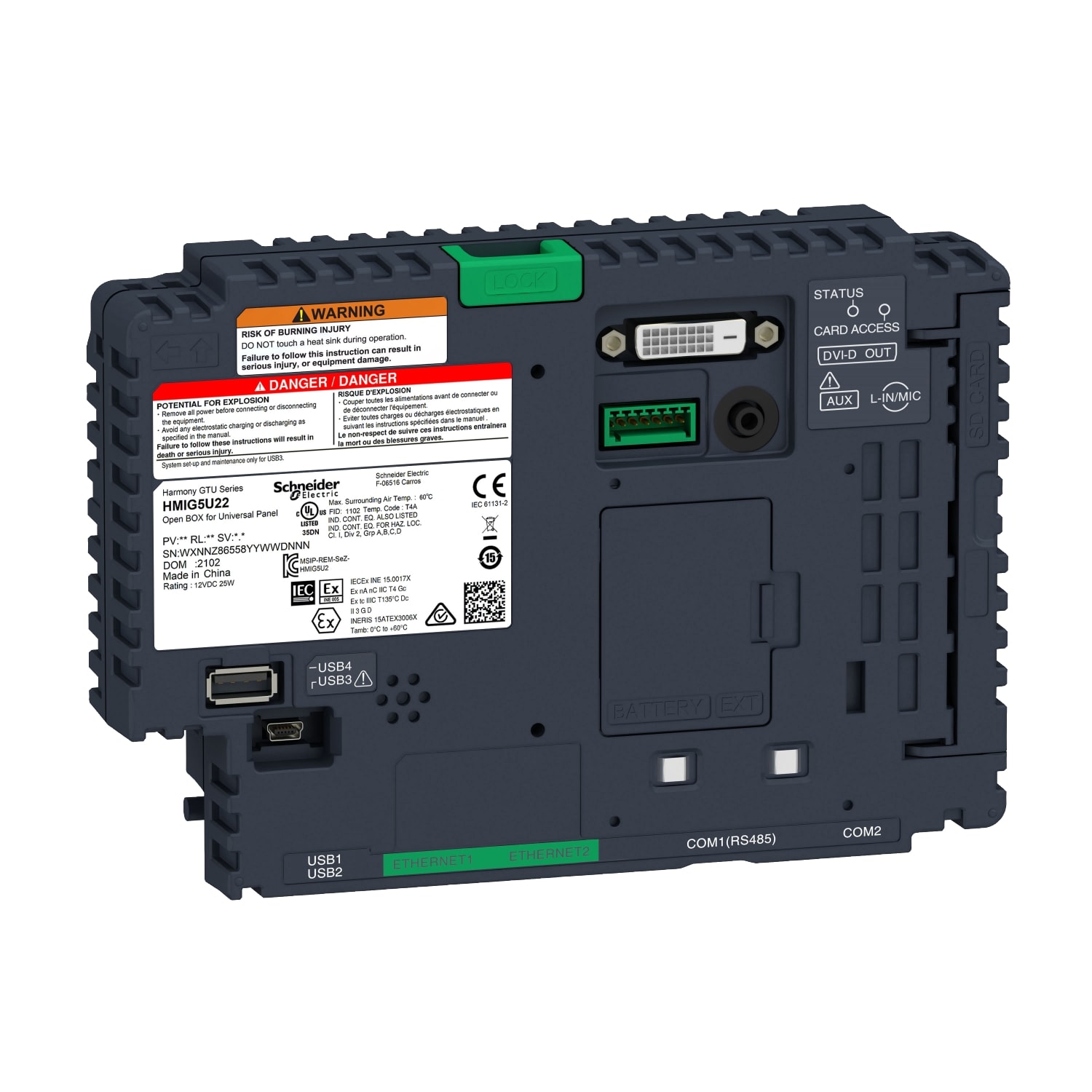 SCHNEIDER ELECTRIC - SNRHMIG5U22 GTU OPEN BOX WIN10 + RUNTIME EOTE & VJD