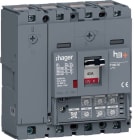 HAGER - HAGHMS041JC INT AUT H3+ P160 LSI 4P 40A 50KA N REG