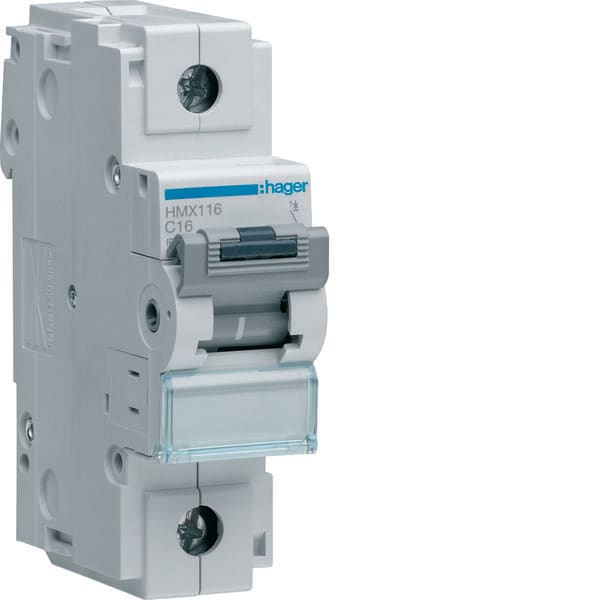 HAGER - HAGHMX116 INTERR.AUTOM 50KA 16A 1P C 1.5M