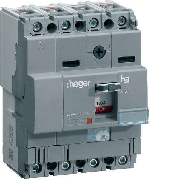 HAGER - HAGHNA064H Leistungsch. h3 x160 TM 4x63A 40kA