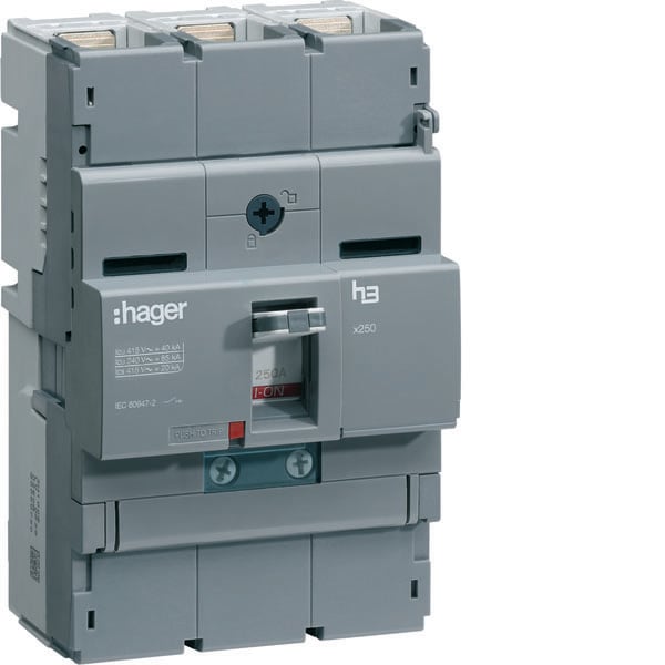 HAGER - HAGHNB100H Leistungsschalter x250 3P 40kA 100A TM