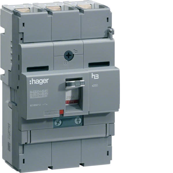 HAGER - HAGHNB200H Leistungsschalter x250 3P 40kA 200A TM