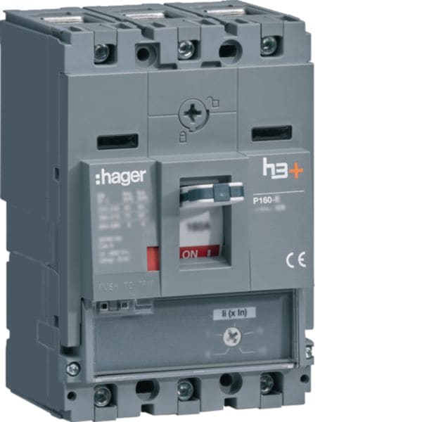 HAGER - HAGHNS125BC INT AUT H3+ P160 MAG 3P 125A 40KA