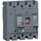 HAGER - HAGHNT101GR INT AUT H3+ P250 LSNI 4P 100A 40KA N REG