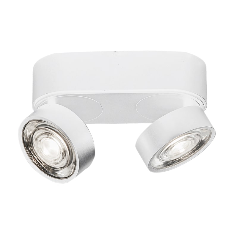 ROSSINI - RSSHOL150B APPLIQUE/PLAFONIERA BIANCO/BIANCO LED 2X