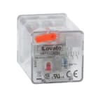 LOVATO - LOVHR703CD024 RELE INDUST UNDECAL 3SC 10A 24VDC+LED