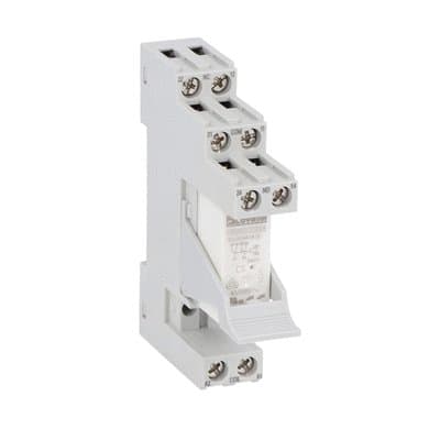 LOVATO - LOVHRA302CD024K4 RELE 2SC 8A, 24VDC + ZOCCOLO