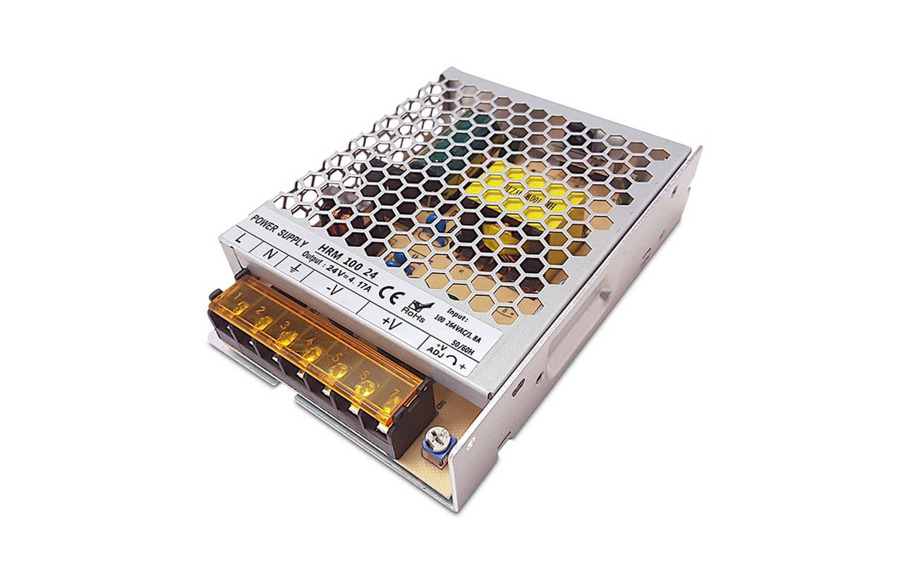 LEF LIGHTING SRL - LEFHRM-100-24 ALIM.SWITCH.100W 24VDC CL. I ON-OFF