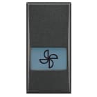 BTICINO - BTIHS4921LE AXOLUTE - TASTO SERIG ASPIRATORE 1 MOD