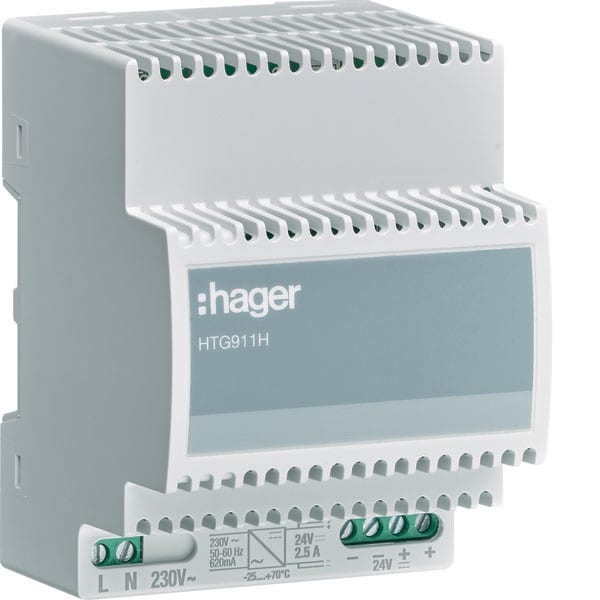 HAGER - HAGHTG911H Spannungsversorgung 24 V DC 2,5A
