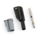 HT ITALIA SRL - HTIHA10660N 1066-IECN CONNETT. PER PROLUNHE 4MM NERO