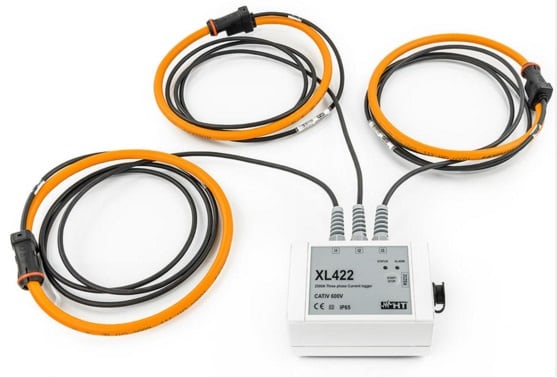 HT ITALIA SRL - HTIHV000422 XL422  DATALOGGER DI CORRENTE TRIFASE
