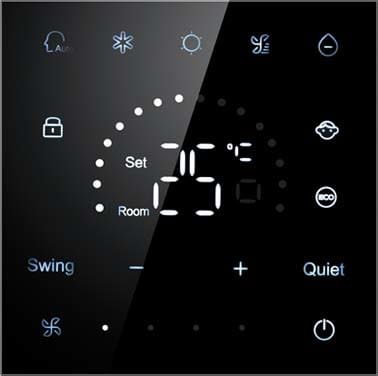 HAIER A/C ITALY TRAD - HAIAACALPE01 HW-BA101ABT REMOTE CONTROLLER