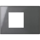 BTICINO - BTIHW4819HS AXOLUTE AIR - PLACCA 2M ANTRACITE