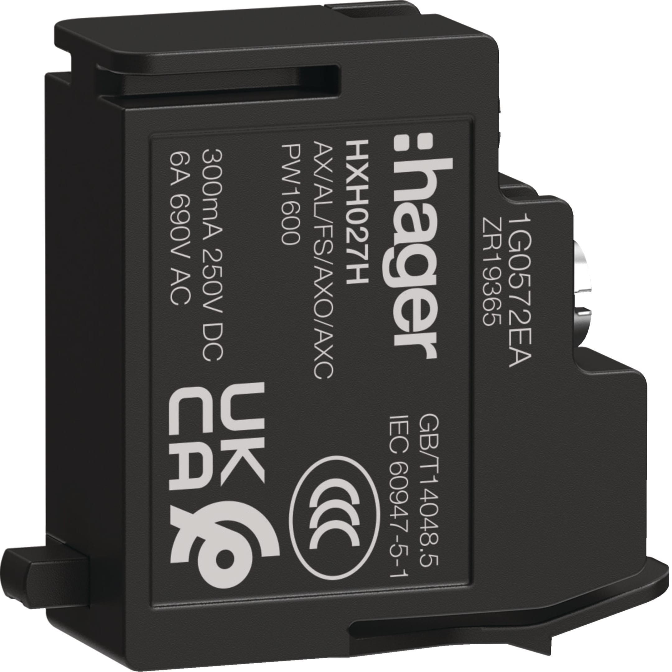 HAGER - HAGHXH027H CONTATTO AUX AX/AL/FS/AXO/AXC PW1600