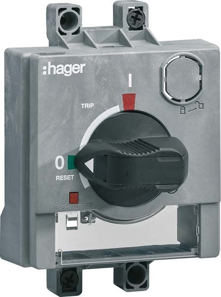 HAGER - HAGHXT030H MANOVRA ROTATIVA DIRETTA P250