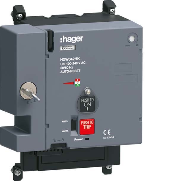 HAGER - HAGHXW042HK COM MOT X/P630 100-240VAC AUTRES/CHIAVE