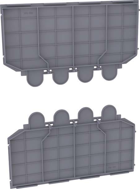 HAGER - HAGHYW053H SET 2 SETTI ISOLANTI RETRO CALOT HYW024H