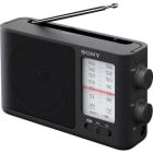SONY - SONICF506.CED Radio portable analog MW/UKW schwarz