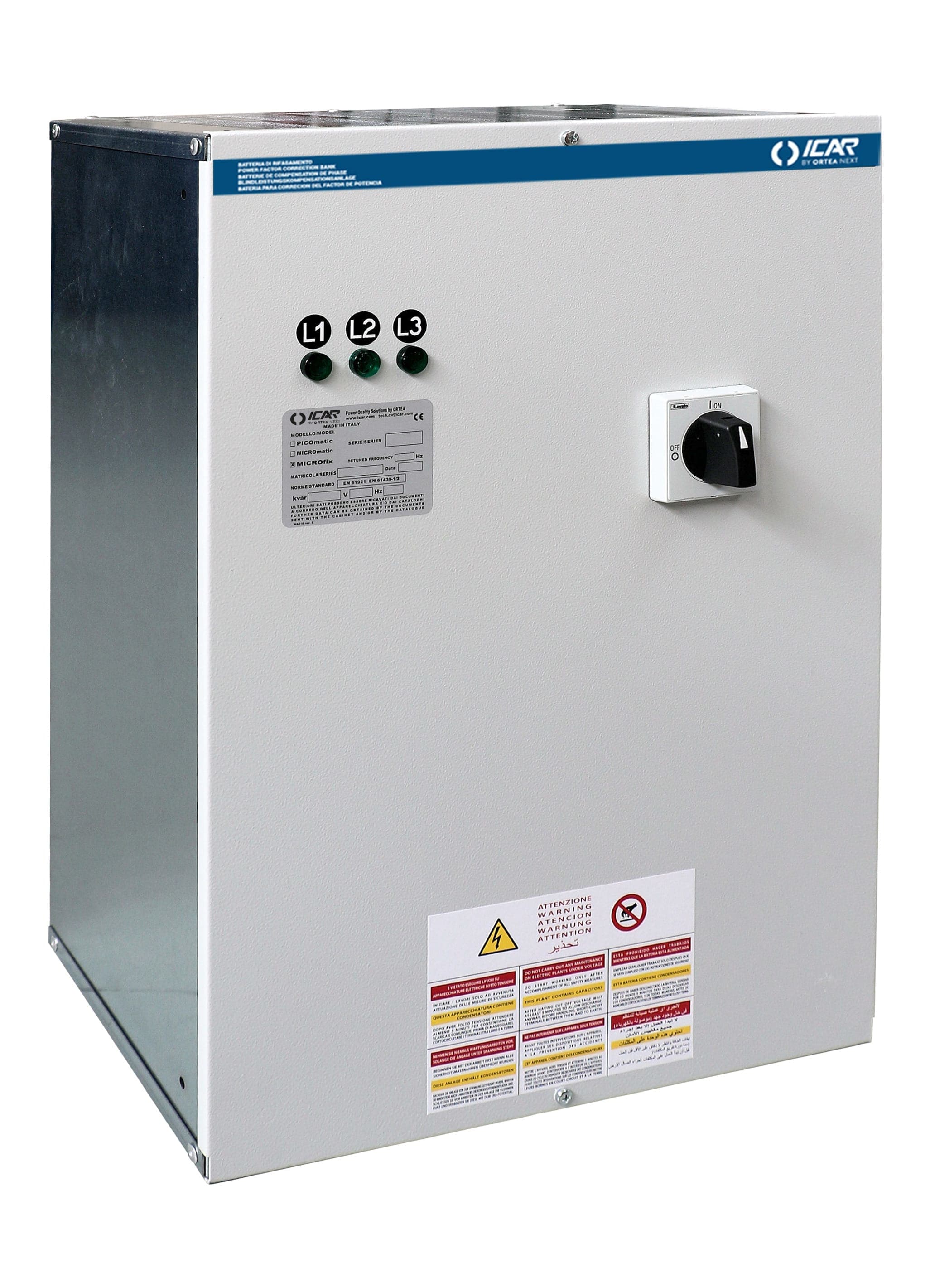 ORTEA SPA - ORXIB3NLK254050987 MICROFIX HP20 460V 54KVAR 50HZ