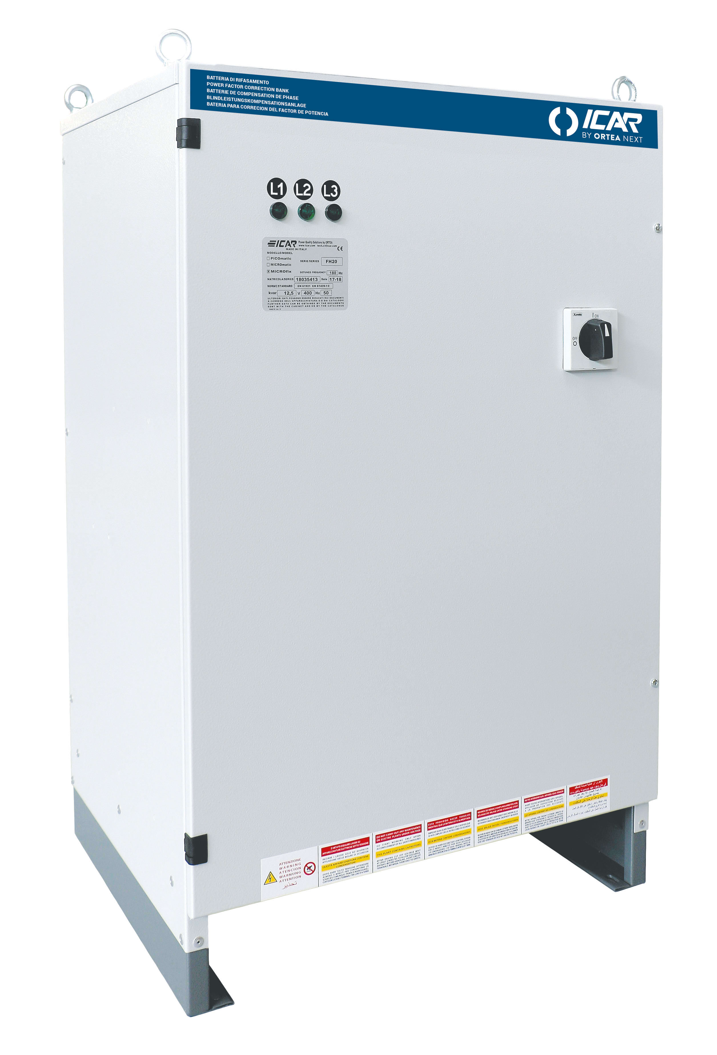 ORTEA SPA - ORXIB4FFK212550988 MICROFIX FH20 400V 12,5KVAR 50HZ