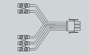 IDEALLUX - IDXAG-A ALGEBRA CONNETTORE DI ALIMENTAZIONE
