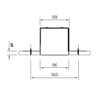 IDEALLUX - IDXAGS-TR ALGEBRA SYSTEM STAFFA INSTALLAZ. TRIMLES