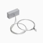 IGUZZINI ILLUMINAZI - IGZ3.MWM2.004.0 BASET.RETTAN.C/CAVO ACC.X ALIM.DIMMER.EM