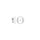 IGUZZINI ILLUMINAZI - IGZ3.X415.015.0 DISCO ADATT.X AUMENTO ROTAZ.D=150 PER PL