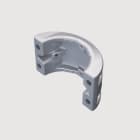 IGUZZINI ILLUMINAZI - IGZ3.6162.015.0 CONTROFLANGIA FE.PER PALO D=120 PER WOW