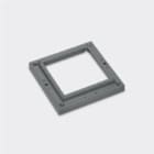 IGUZZINI ILLUMINAZI - IGZ3.BZ49.001.0 CORNICE PORTACCESSORI ALL.132X132 PER IP