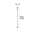 LINEA LIGHT (ILED) - ILD64776 KIT X SOSPENSIONE SHORE/M.OUT/ROLLI