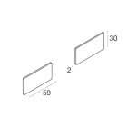 LINEA LIGHT (ILED) - ILD65026 FYLO KIT TAPPI X ART. 65036/65037