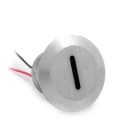 LINEA LIGHT (ILED) - ILD92407N05 PETIT-2R 1 TONDO 1LED 1W NIKEL SPAZ
