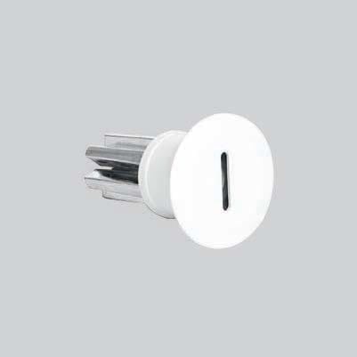 LINEA LIGHT (ILED) - ILD92411N05 PETIT-2R 2 TONDO 1LED 2W NIKEL SPAZ