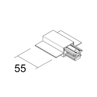 ELCOM SRL - EOW6480-10-30 ALIMENT. DX BINARIO INCASSO 48VDC NE