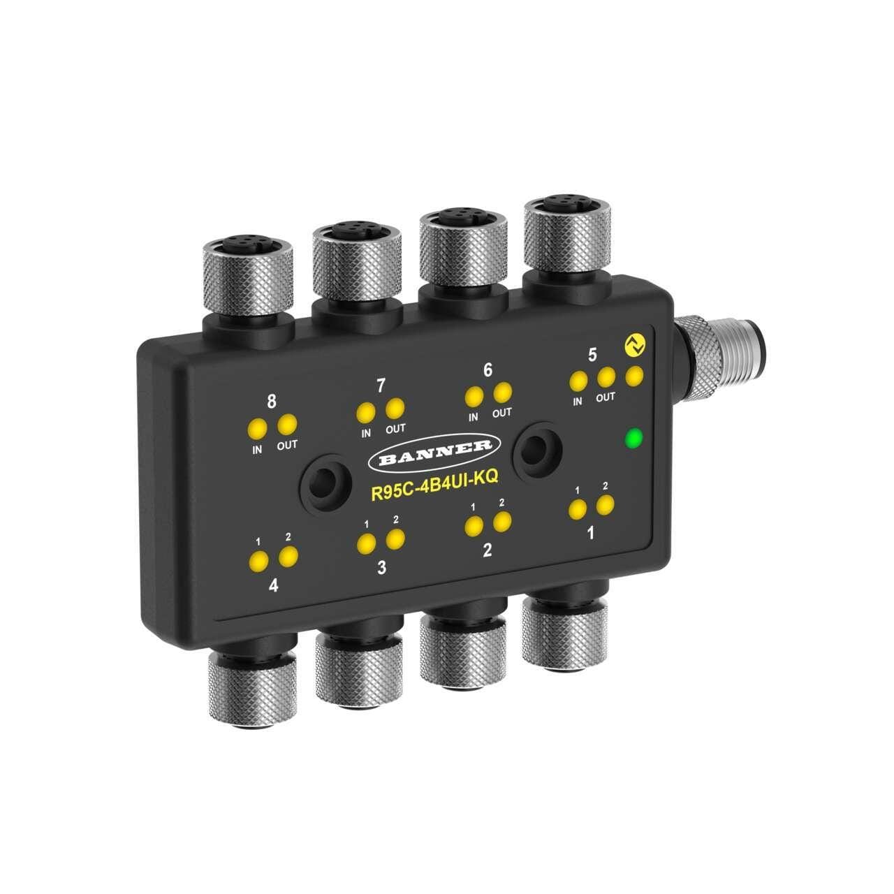 TURCK BANNER SRL - TUK30814927 Hub IO-Link R95 8 porte Misto