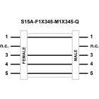 TURCK BANNER SRL - TUK30812204 Connettore Integral M12 , Integral M12