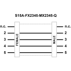 TURCK BANNER SRL - TUK30812203 Connettore Integral M12 , Integral M12