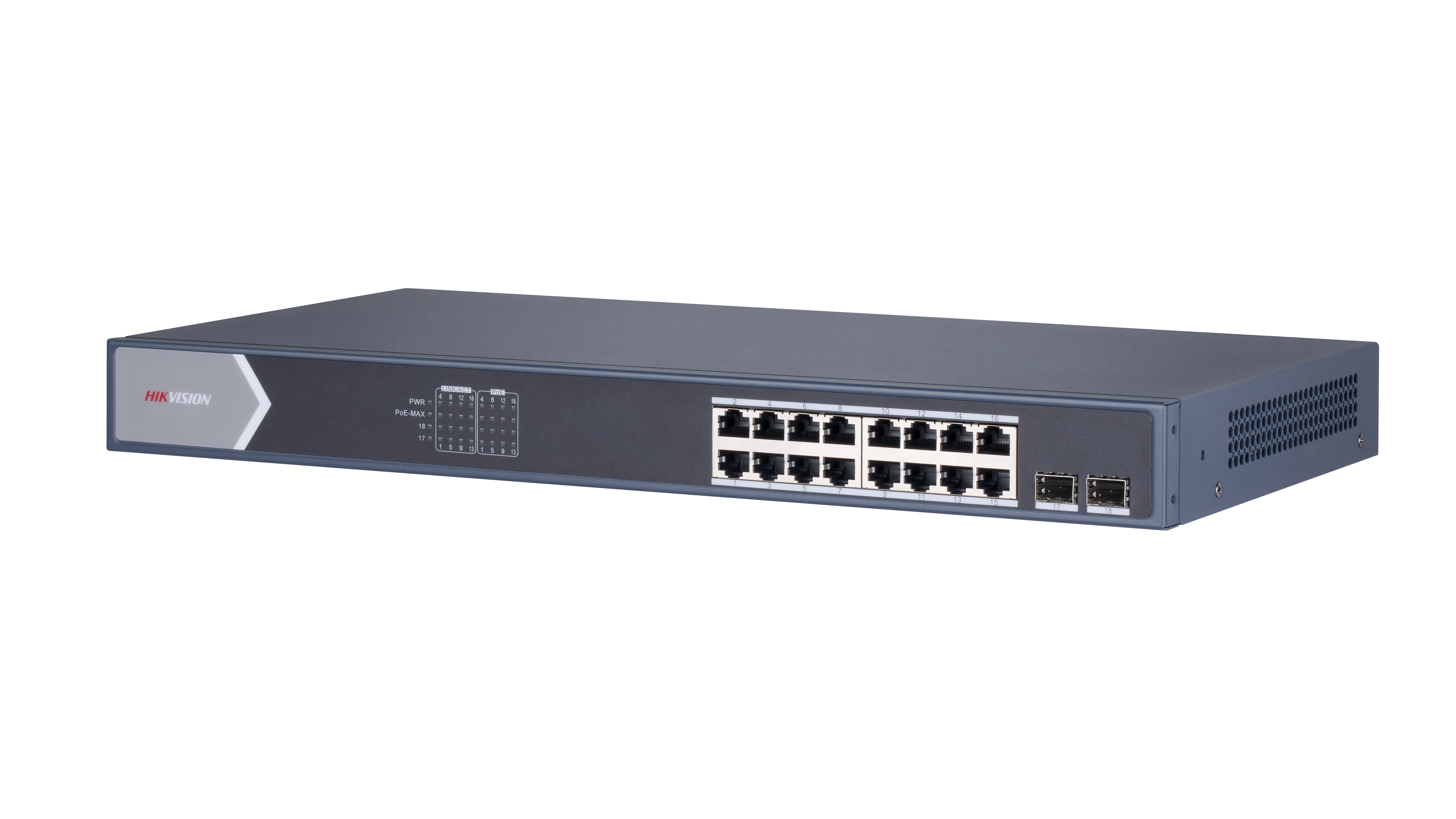 HIKVISION ITALY SRL - HIK301802747 DS-3E1518P-EI : Switch Gigabit PoE