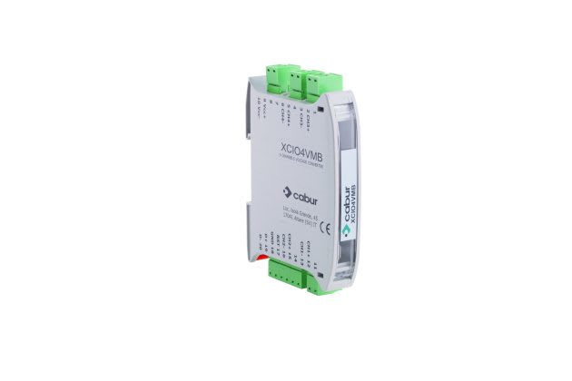 CABUR SRL - CBRXCIO4VMB CIO-4V-MB CONV. 4 CANALI TENSIONE/MODBUS