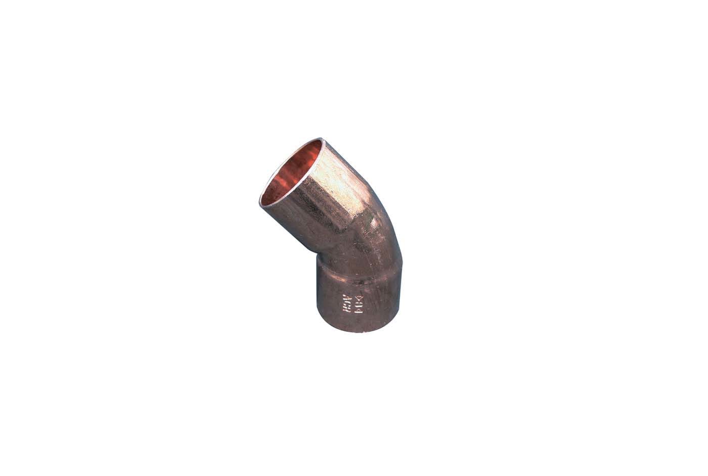 TECNOSYSTEMI SPA SOC - TNS11110636 CURVA A 45° IN RAME F/F 1 3/8 (CONF. 10