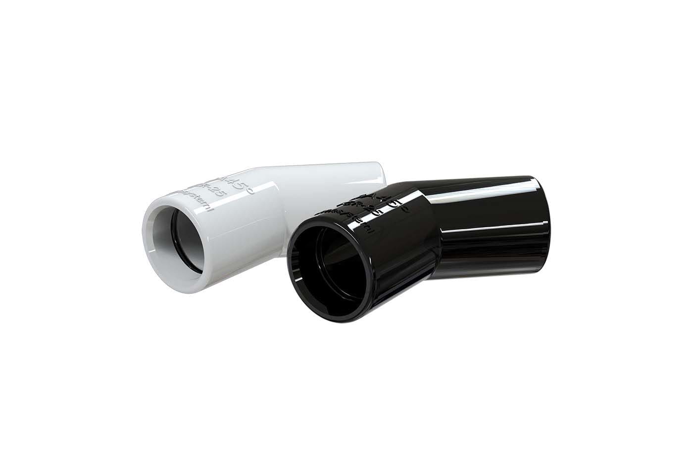 TECNOSYSTEMI SPA SOC - TNSSCD300018 CURVA ANGOLO CA 45° - TCR-25 BIANCO (CON