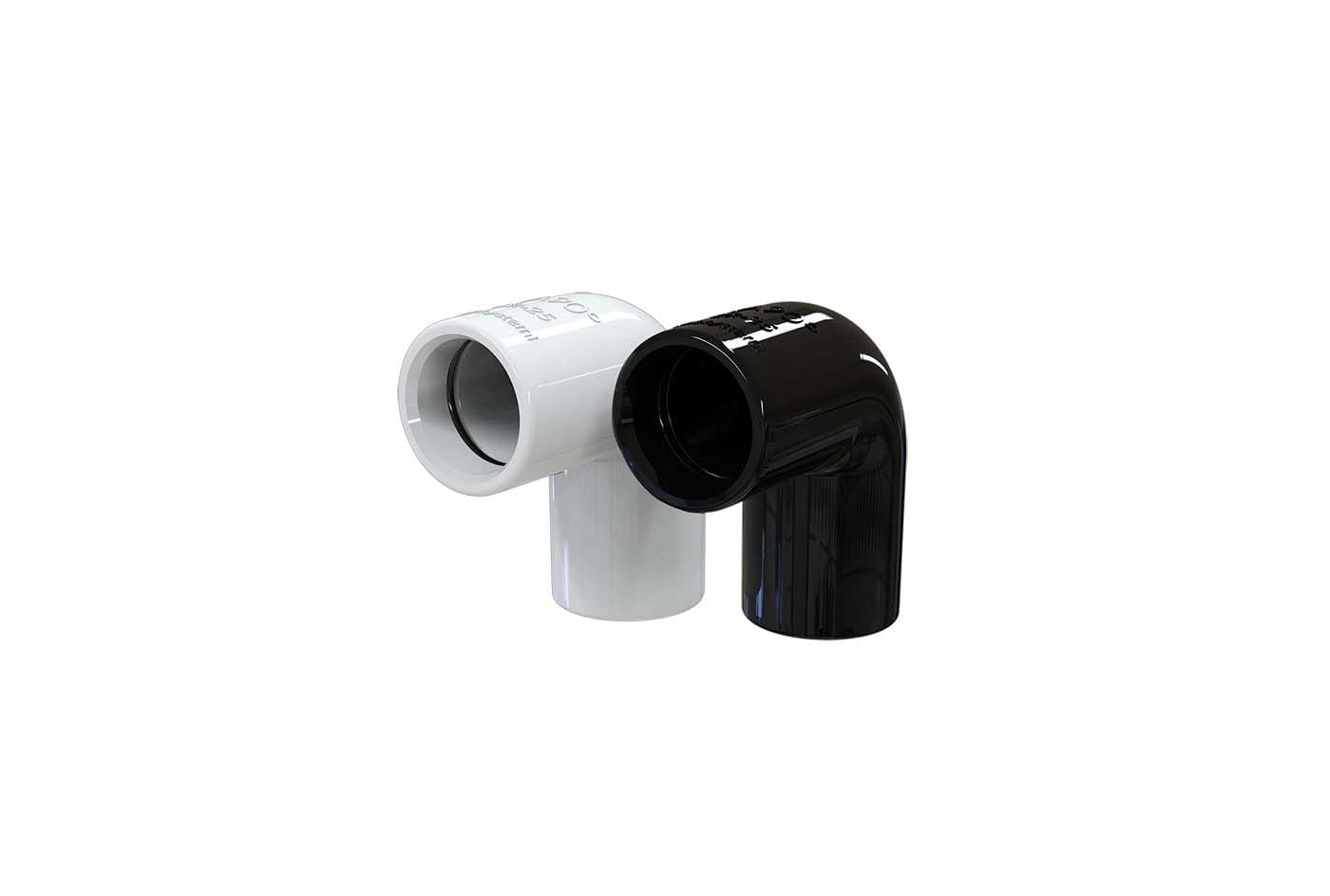 TECNOSYSTEMI SPA SOC - TNSSCD300019 CURVA ANGOLO CA 90  - TCR-25 BIANCO (CON