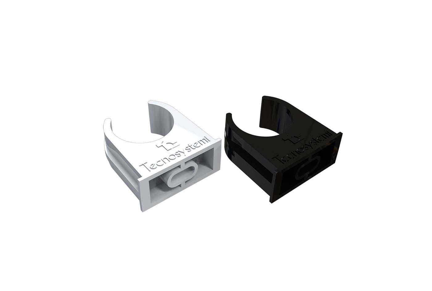 TECNOSYSTEMI SPA SOC - TNSSCD300021 CLIPS FISSAGGIO PER TCR-25 BIANCO (CONF.