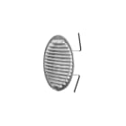 TECNOSYSTEMI SPA SOC - TNS11160410 GRIGLIA TONDA IN ALLUMINIO D220 CON MOLL